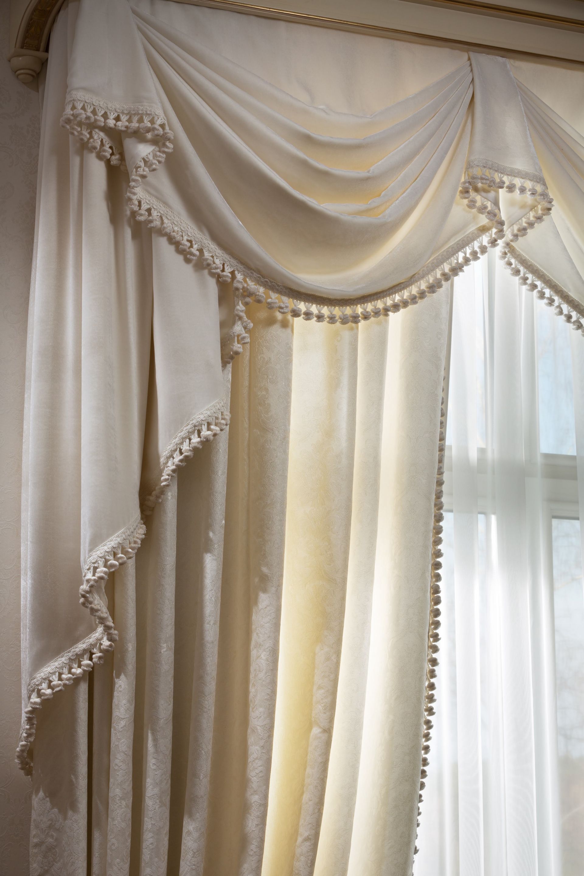 Curtains in an interior