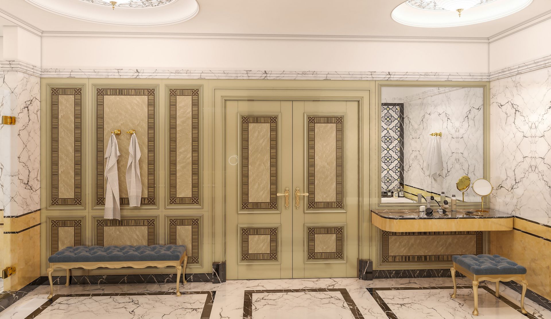 Presidential suite in Arabian style, Hilton