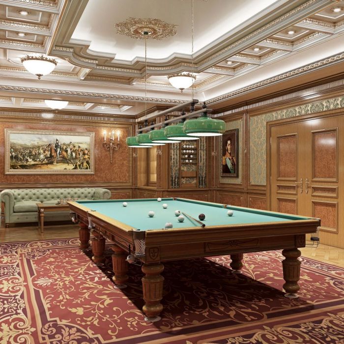 Billiard room design