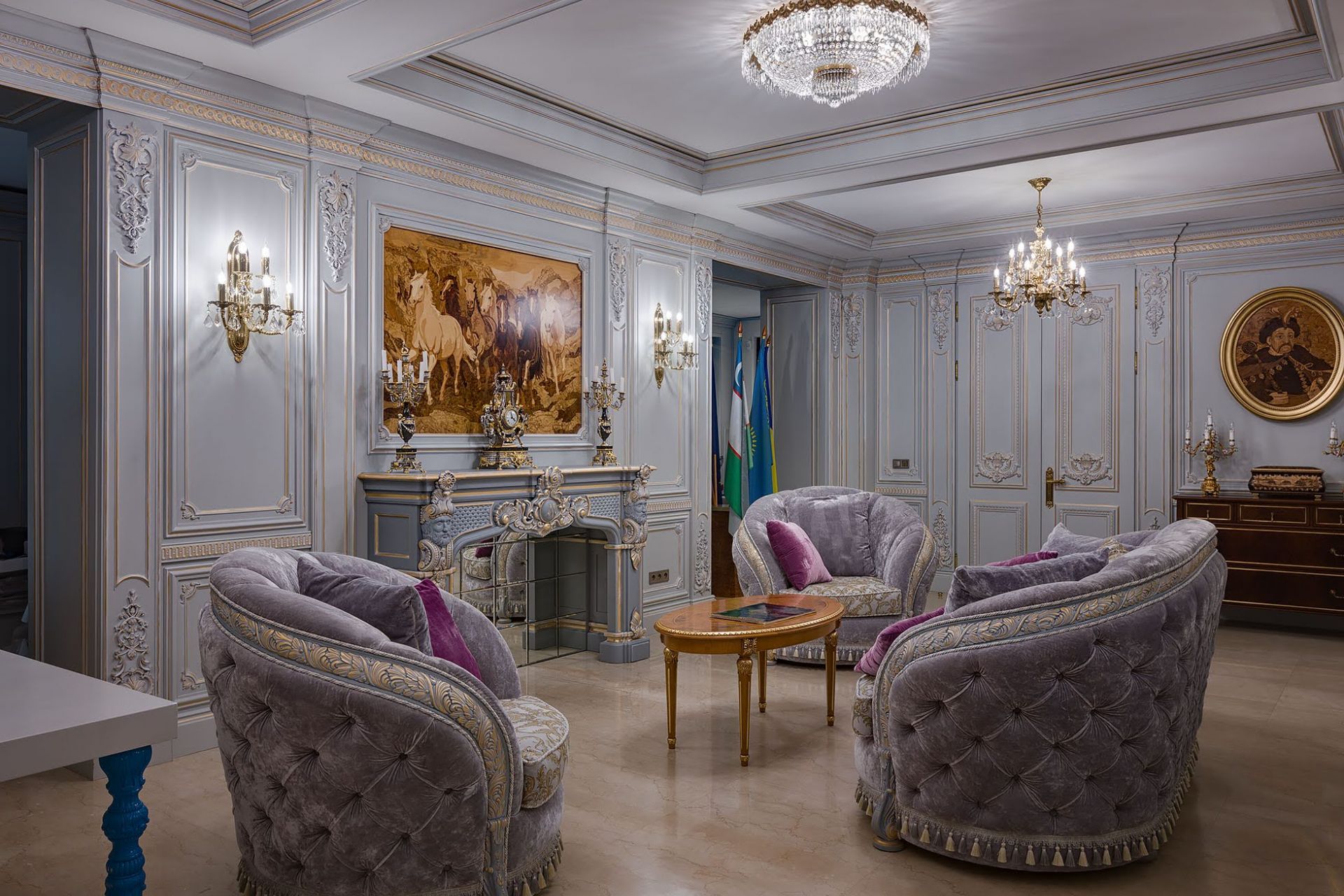 Lobby interior, MIRT office in Kiev