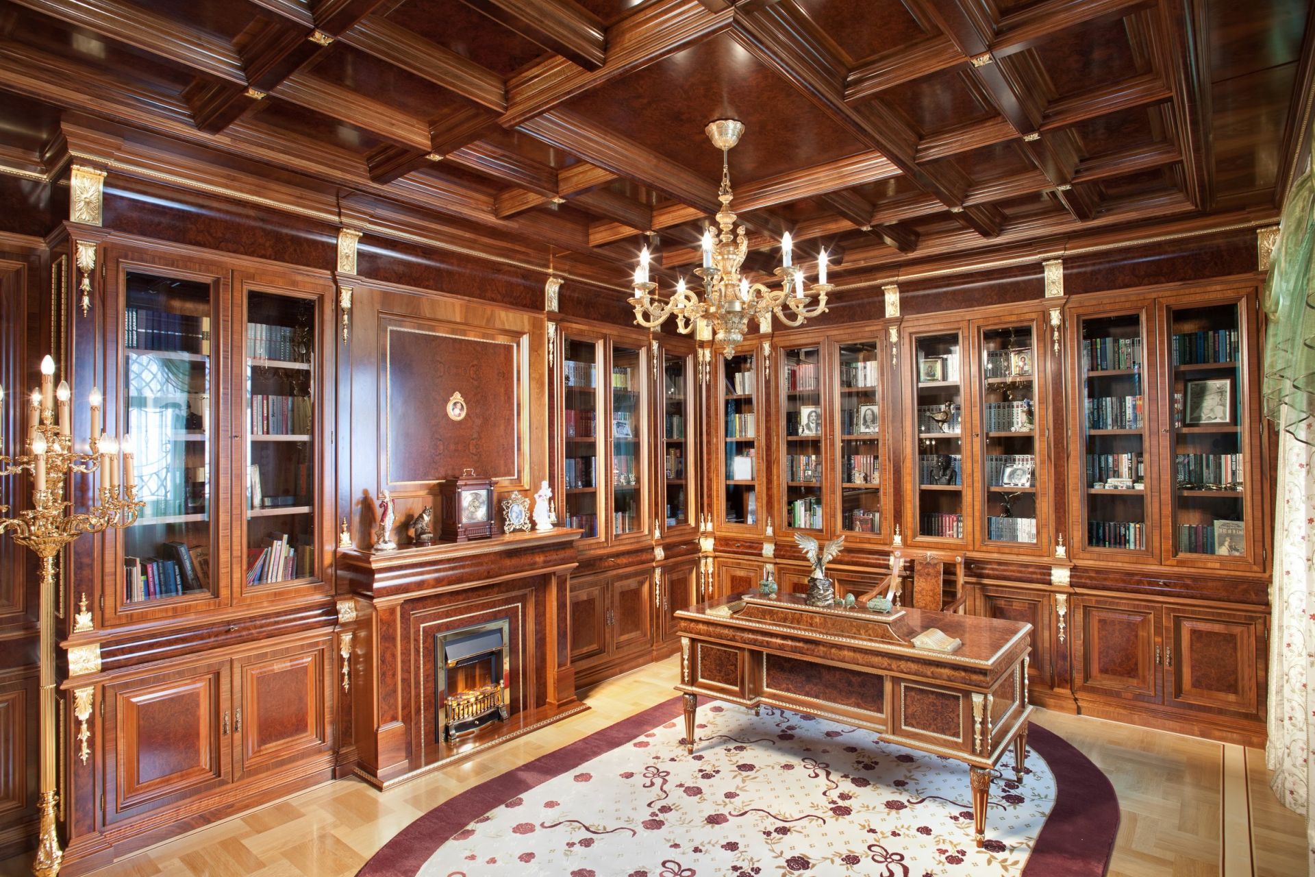 Classical study interior