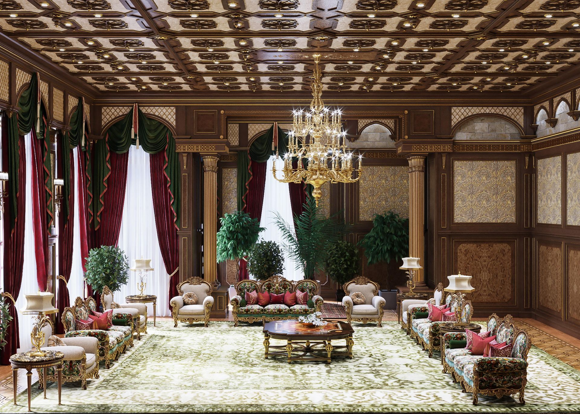 Classical interior design