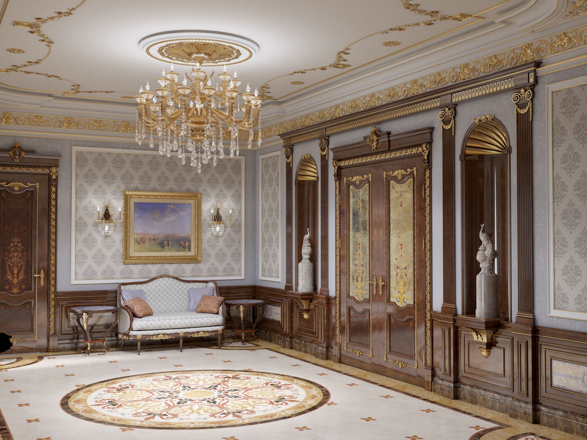 Mansion interior design