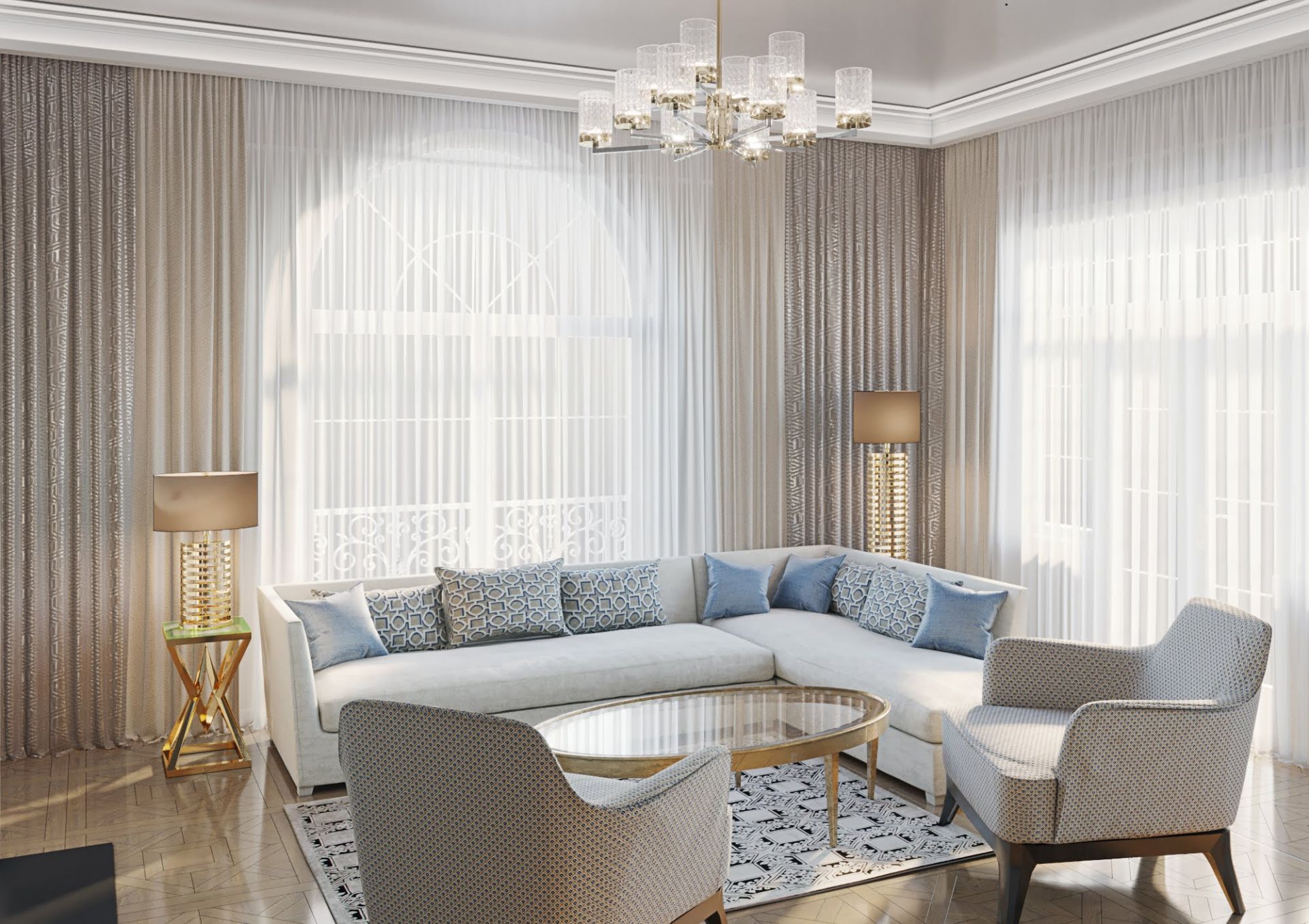 Design, Living room design, Riviera Villas