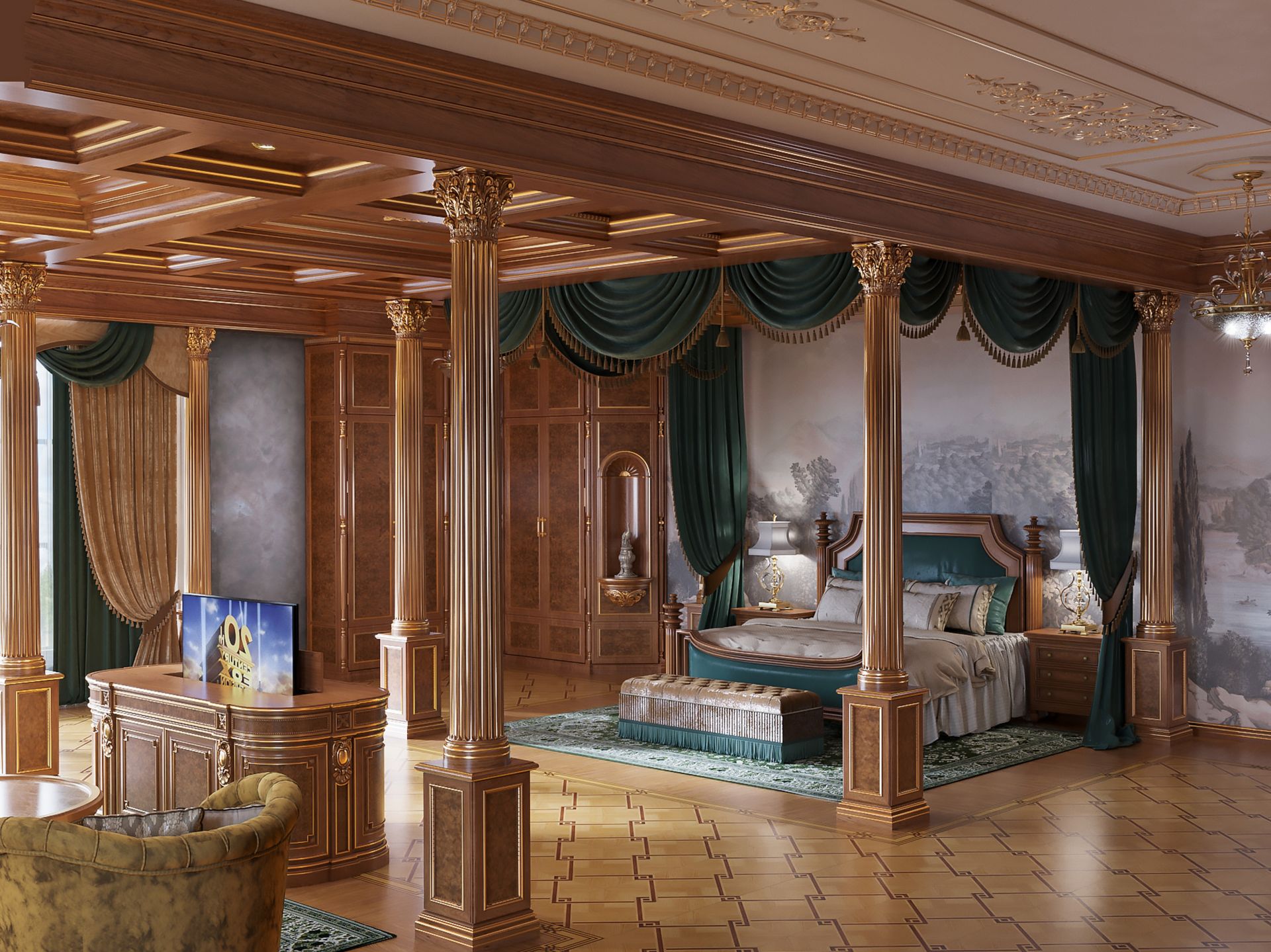 Design, Royal bedroom