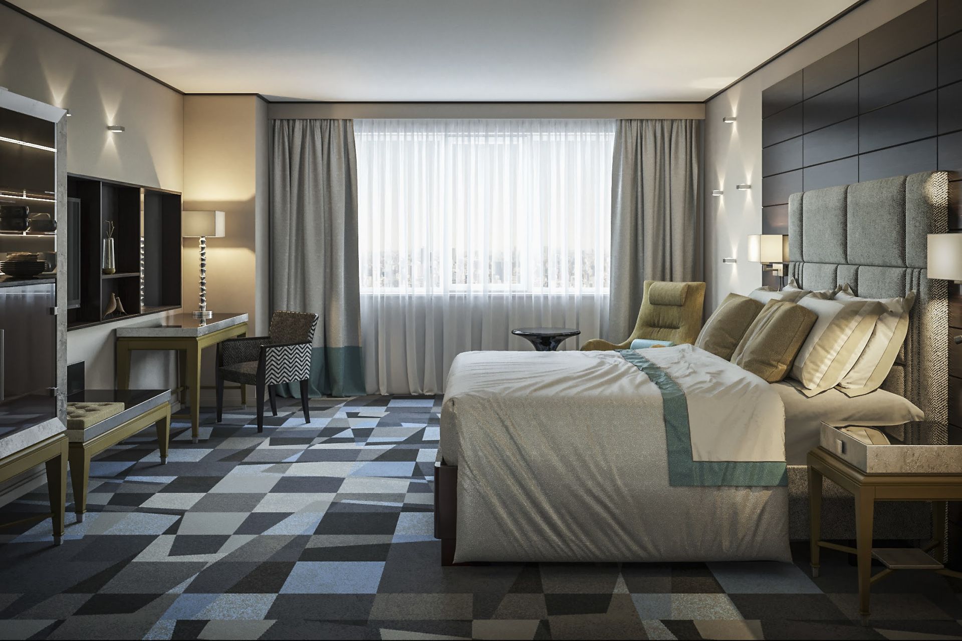 Design, Room inventory interior design, Hyatt hotel