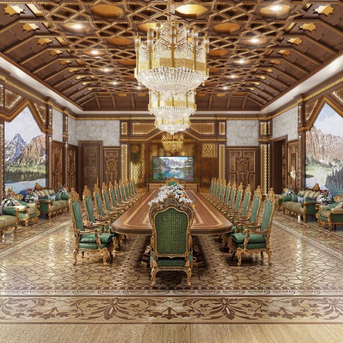 Luxury dining hall, Residency